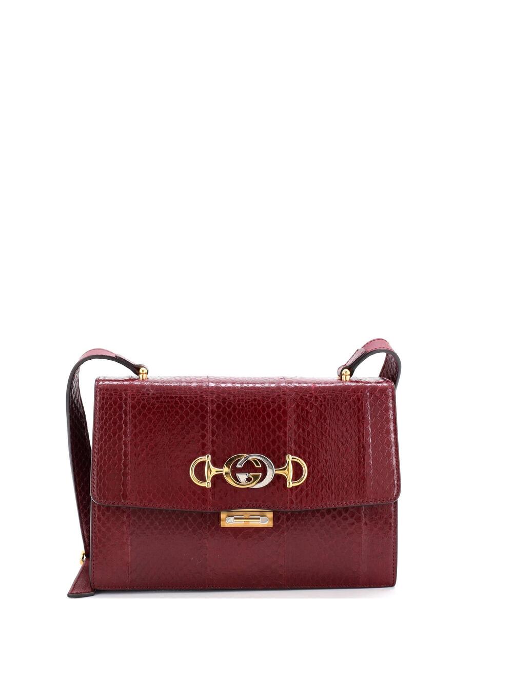Gucci Zumi Shoulder Bag Python Small #377324G11B